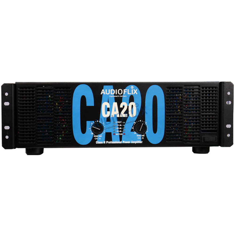 AUDIOFLIX CA-20 Amplifier Built for Professional Sound Power