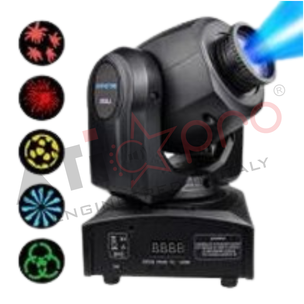 Mini Moving Head Light SP10W for Compact and Dynamic Lighting