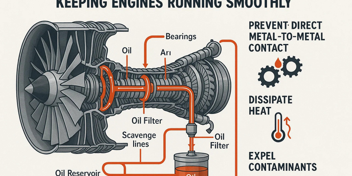 Aircraft Lubrication Systems: Science Behind Smooth Engines