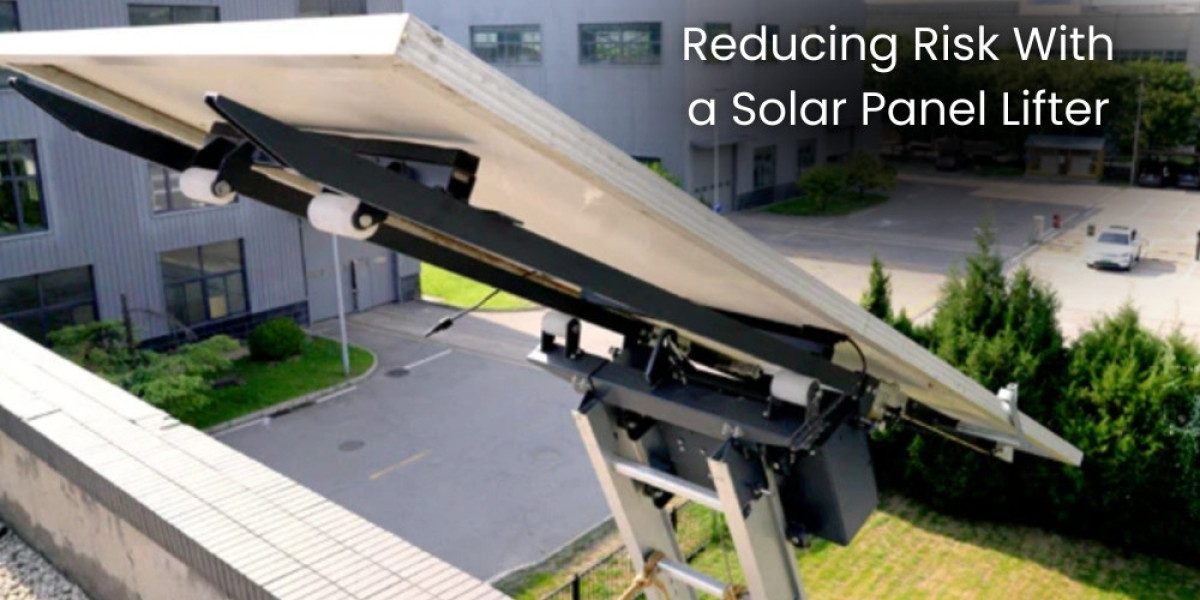 Reducing Risk With a Solar Panel Lifter