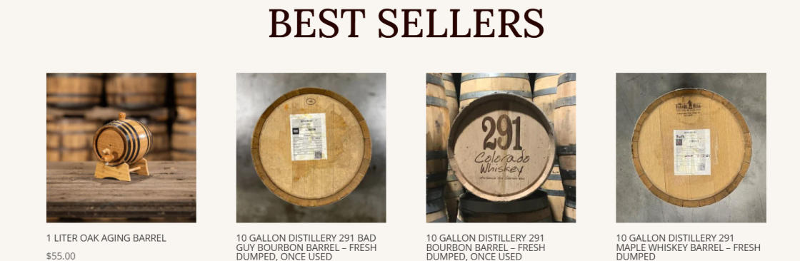 WOOD  BARREL SUPPLIERS Cover Image