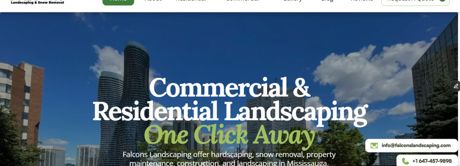 Falcons Landscaping Cover Image