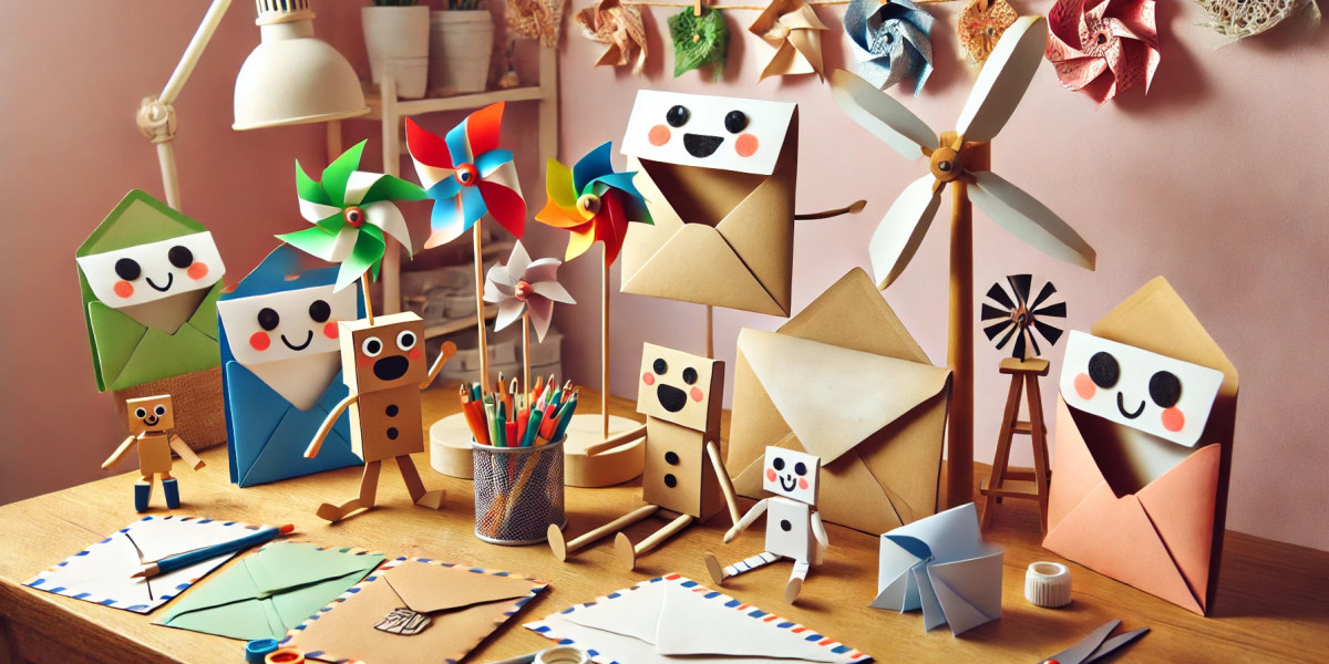 Quick and Easy Craft Projects for Kids Using Envelopes and Paper