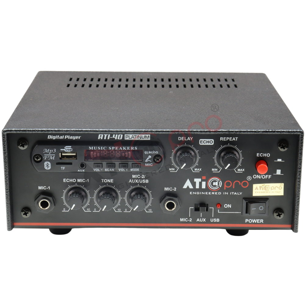 Compact 45 Watt Amplifier with USB Connectivity