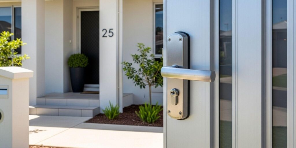 Sliding Door Lock Installation by Aluminium Door Repairs