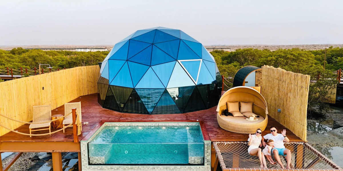 "Beach Resort in Dubai Vibes – Experience LuxeGlamp Luxury Camping "