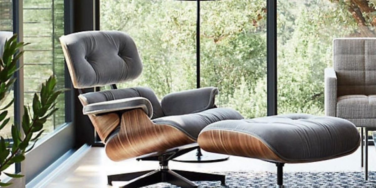 Original Comfort and Style: Eames Lounge Chair and Ottoman & Eames Lounge Chair Replica