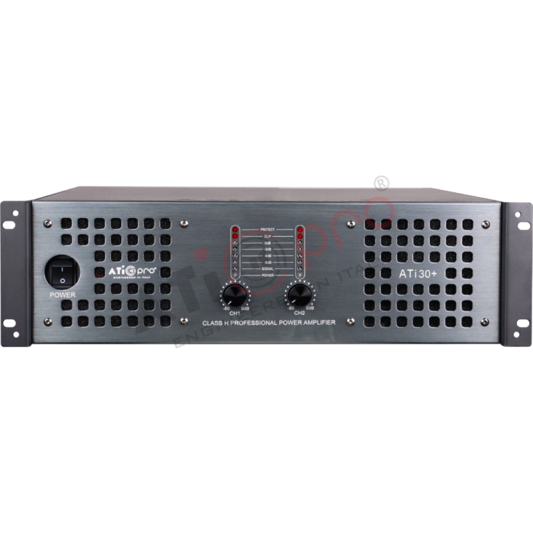Class H Professional DJ Amplifier 7200 Watt Model ATI 30 Plus