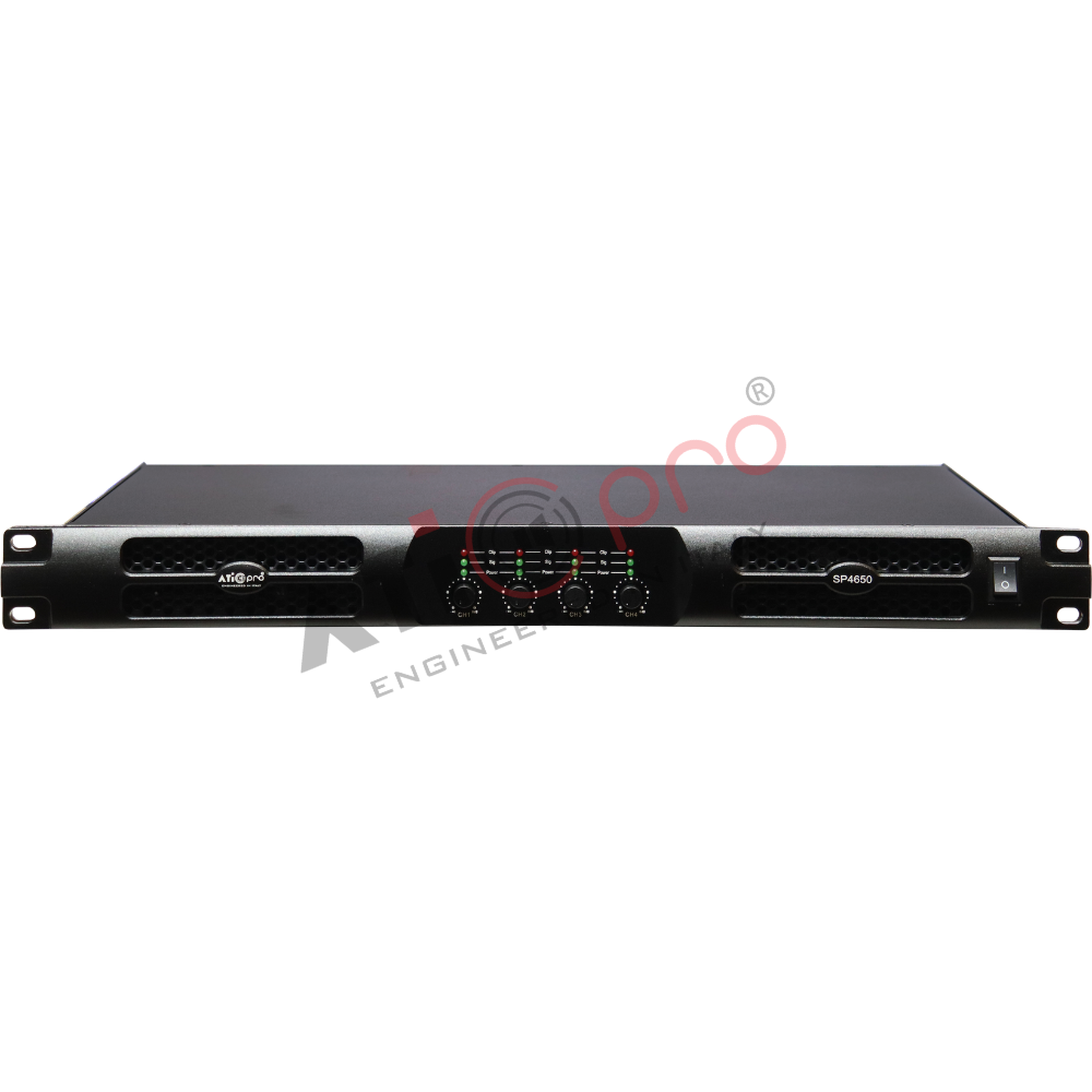 High Power 4 Channel DJ Amplifier for Professional Use