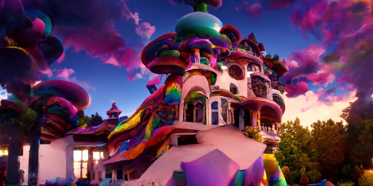 Psychedelic Trippy House: Your Gateway to Conscious Living with Tsuyo Vape