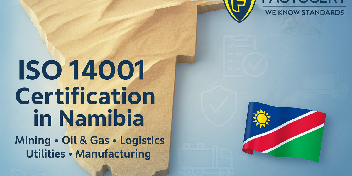 Which industries most commonly seek ISO 14001 Certification in Namibia?