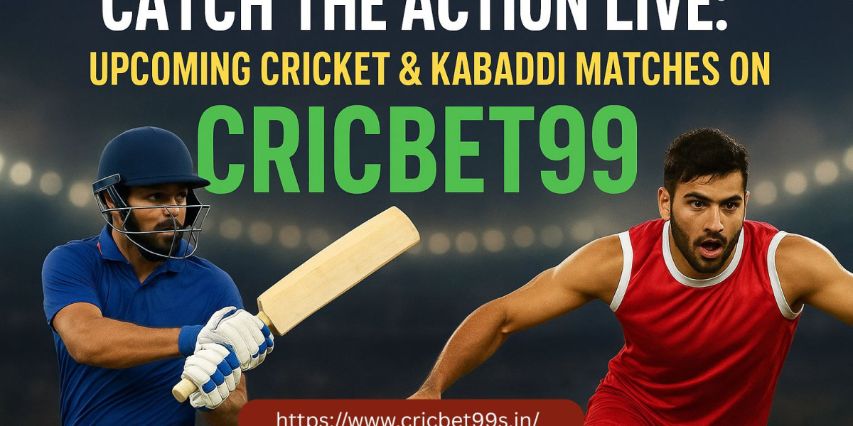Catch the Action Live: Upcoming Cricket & Kabaddi Matches on Cricbet99