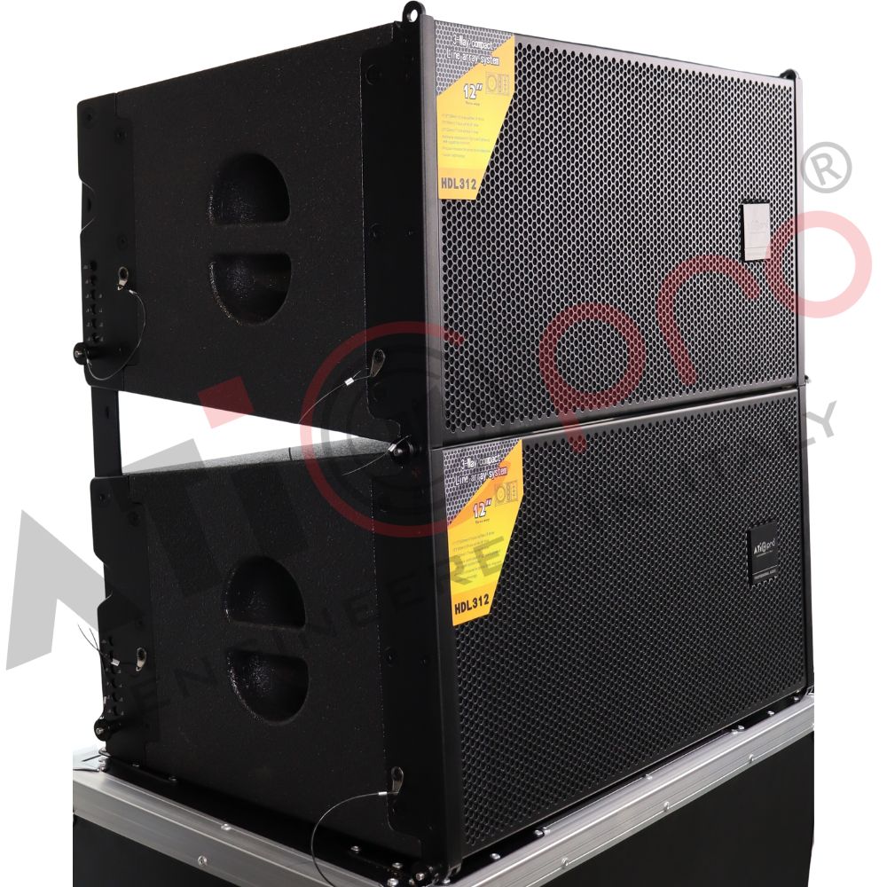 High Power Dual 12 Inch 3 Way Line Array System