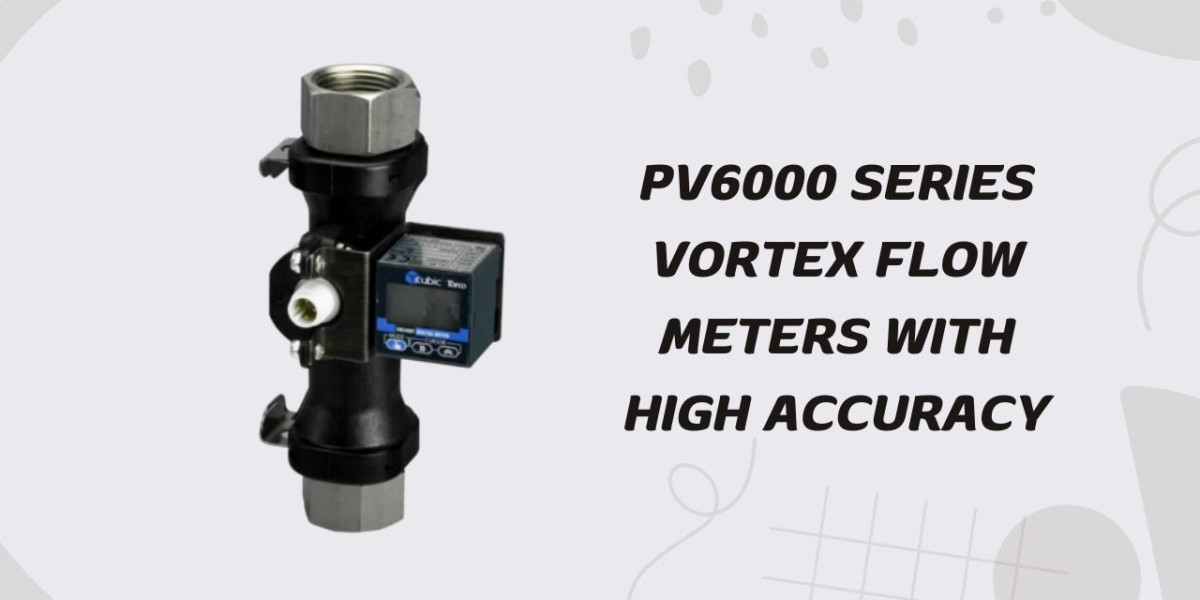 PV6000 Series Vortex Flow Meters with High Accuracy
