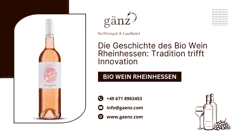 Die Geschichte des Bio Wein Rheinhessen: Tradition trifft Innovation – BioWeingut Gaenz