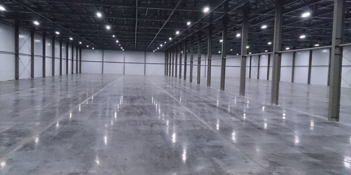 Производство промышленных полов.