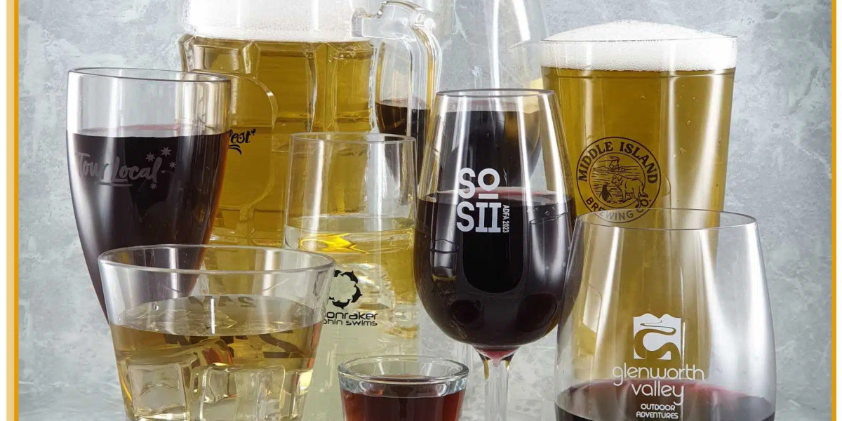Raise a Toast with Oktoberfest Plastic Beer Glasses from Personalised Glasses