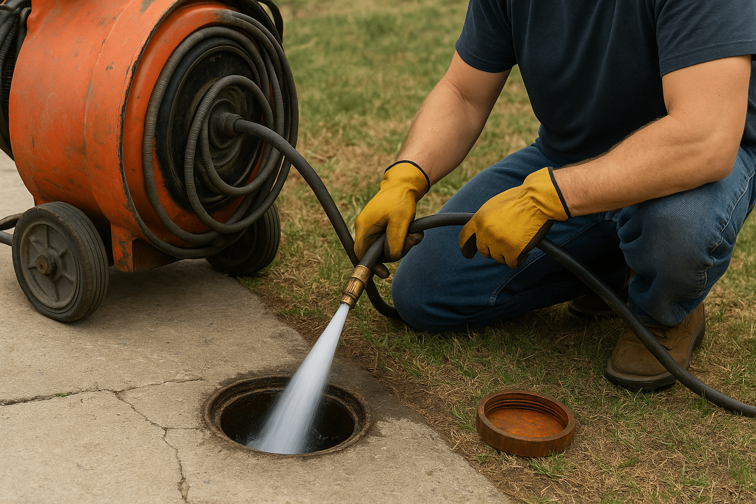 Hydro Jetting Sewer Line Repairs | On Point Plumbing