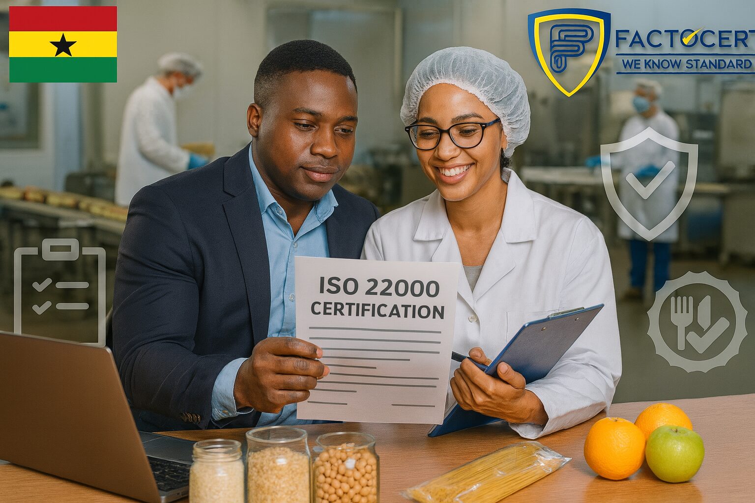ISO 22000 Certification in Ghana | Best FSMS certification in Ghana