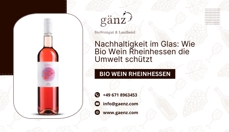 BioWeingut Gaenz — Nachhaltigkeit im Glas: Wie Bio Wein Rheinhessen die Umwelt schützt
