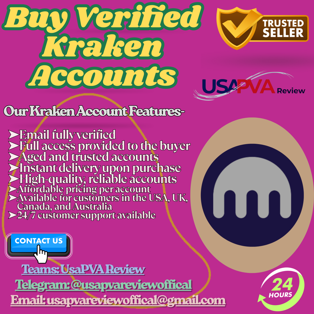 Buy Verified Kraken Accounts - USAPVAREVIEW