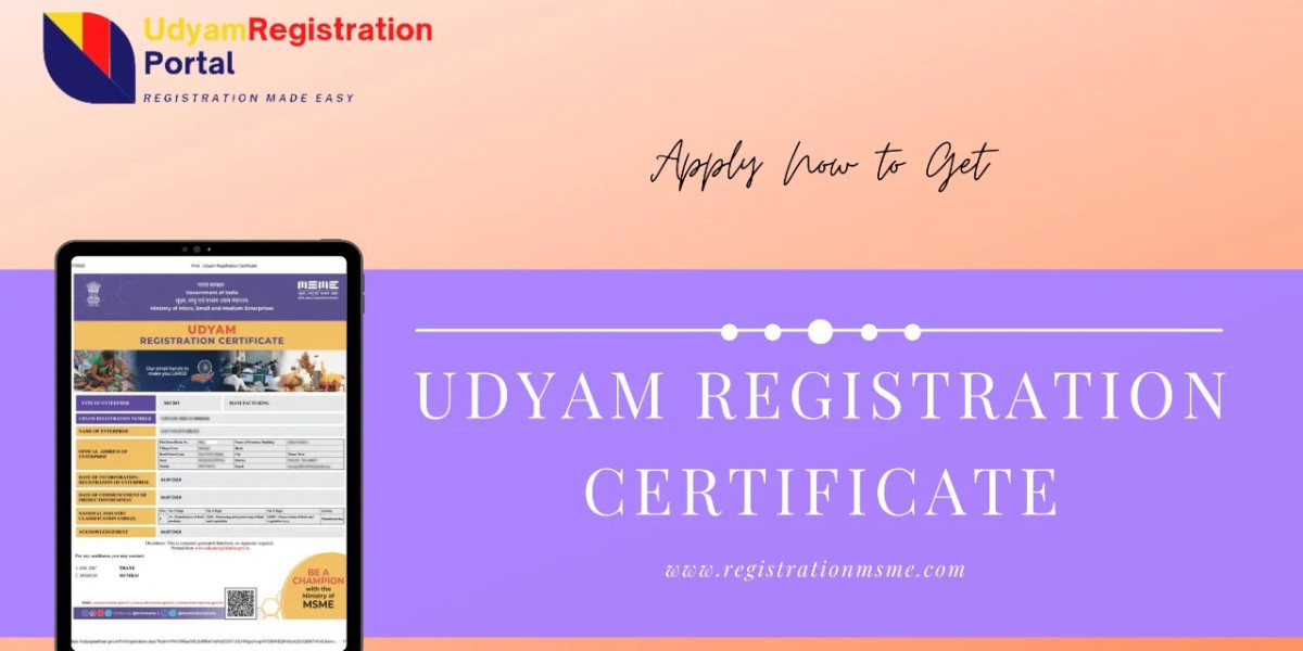 How the Udyam Registration Certificate Redefines MSME Credibility in Modern India