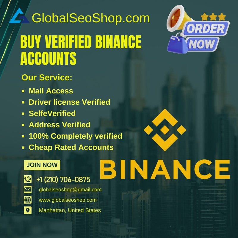 Unlock Your Trading Potential: Purchase Verified Binance Accounts Today! | by Buy Verified Bluebird Accounts | Medium