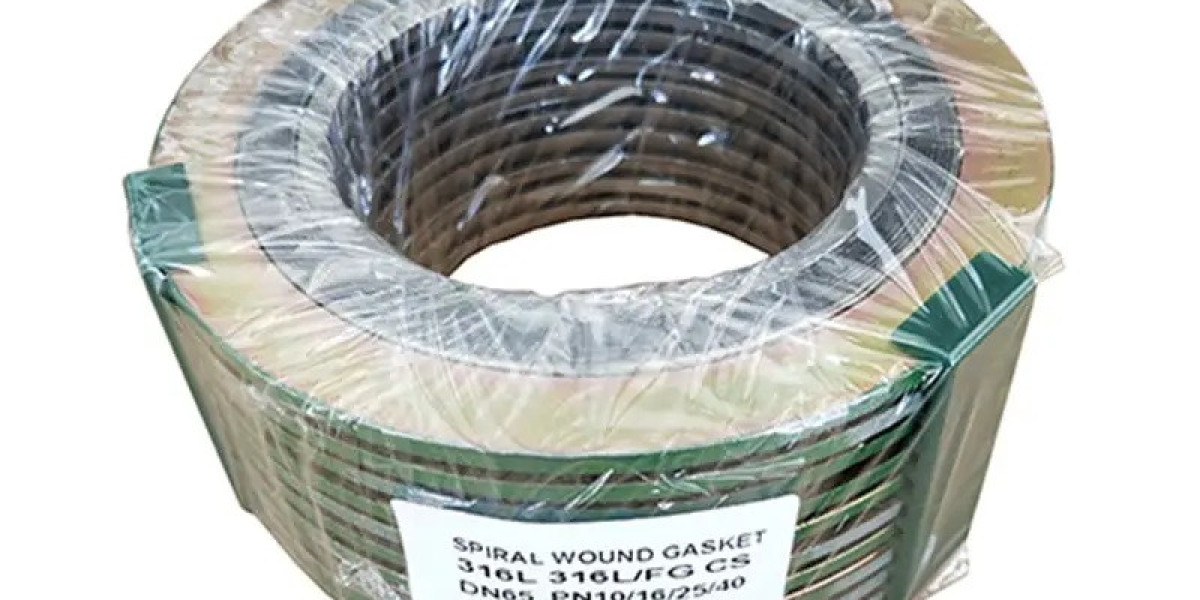EN 1514-2 Spiral Wound Gasket, DN 65, Stainless Steel 316L Inner Ring