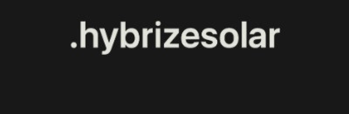 hybrizesolar _ Cover Image