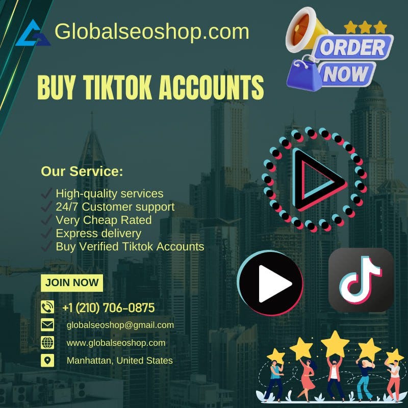 Unlock Your TikTok Potential: Purchase Verified Accounts Today! | by Buy Verified Bluebird Accounts | Medium