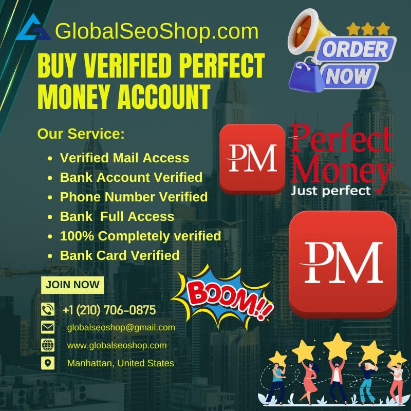 Unlock Your Financial Potential with a Verified Perfect Money Account Purchase | by Buy Verified Bluebird Accounts | Medium