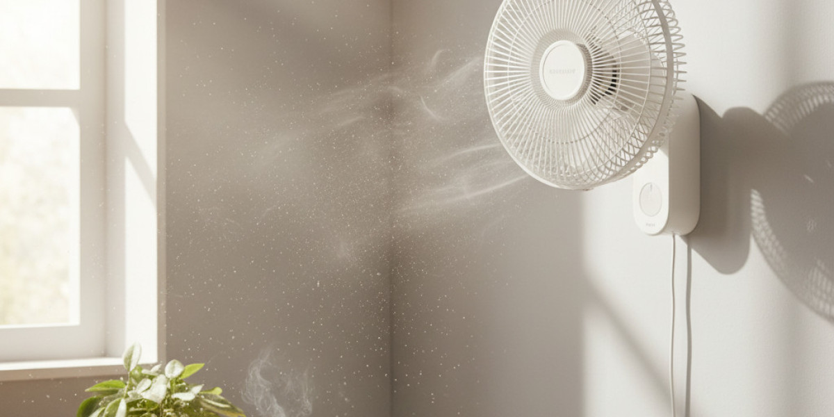 How Wall Fans Can Help with Airborne Dust