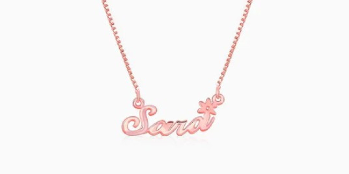 Own a Stunning Customized Gold Name Necklace in India and Shine with Elegance