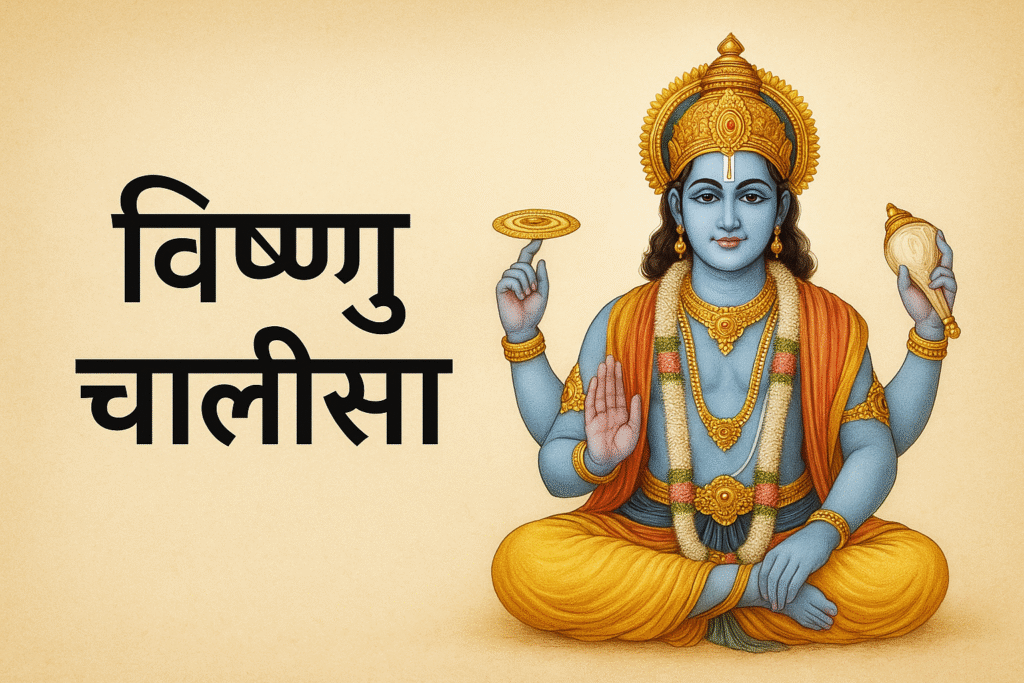 विष्णु चालीसा | LordVishnu Chalisa Lyrics in Hindi