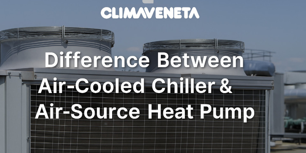 Difference Between Air-Cooled Chiller & Air-Source Heat Pump