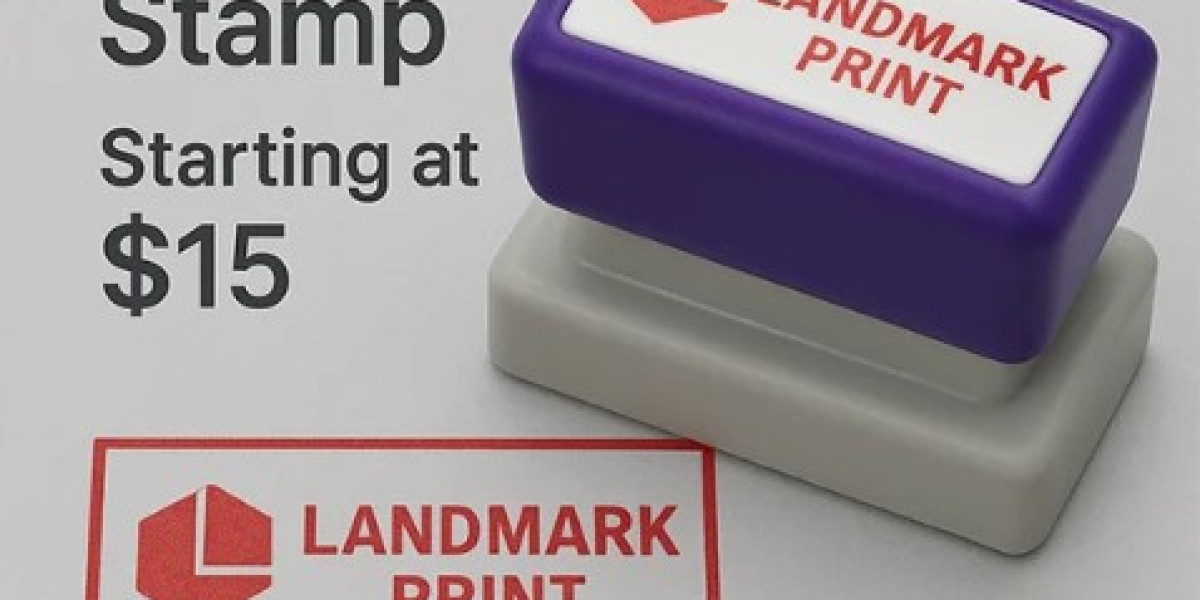 Transform Your Workflow with Self Inking Rubber Stamps from Landmark Print