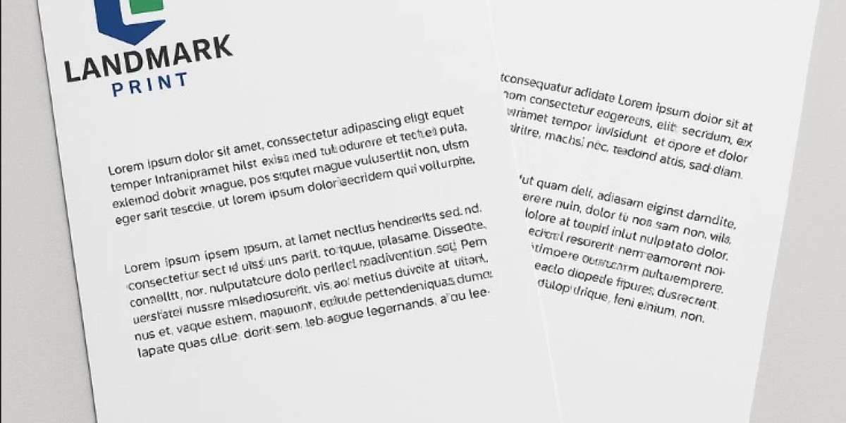 Company Letterhead Printing That Instantly Elevates Your Brand | Landmark Print