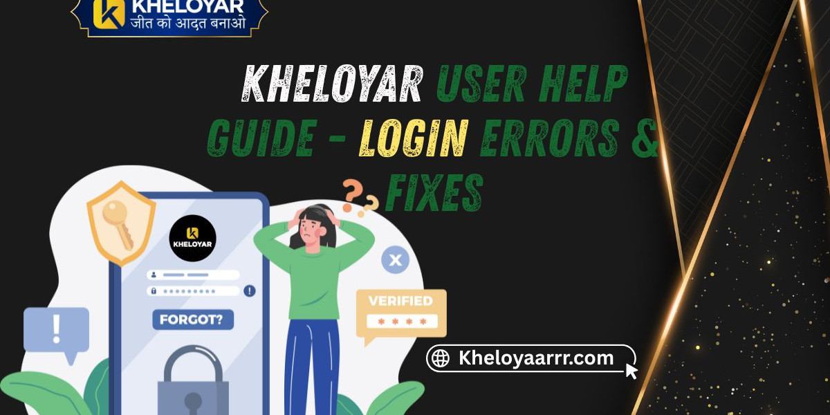 Kheloyar User Help Guide - Login Errors & Fixes