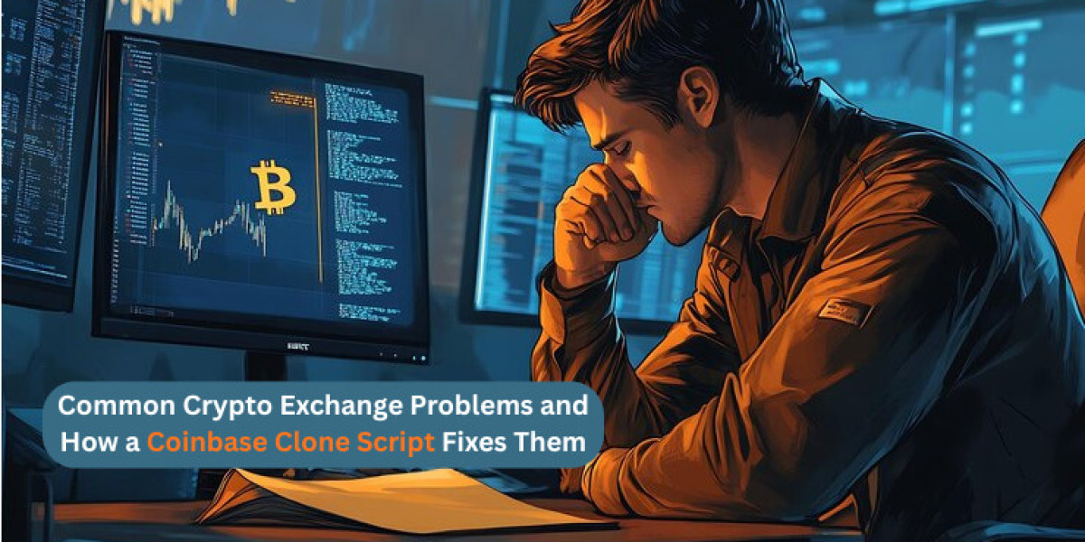 Common Crypto Exchange Problems and How a Coinbase Clone Script Fixes Them