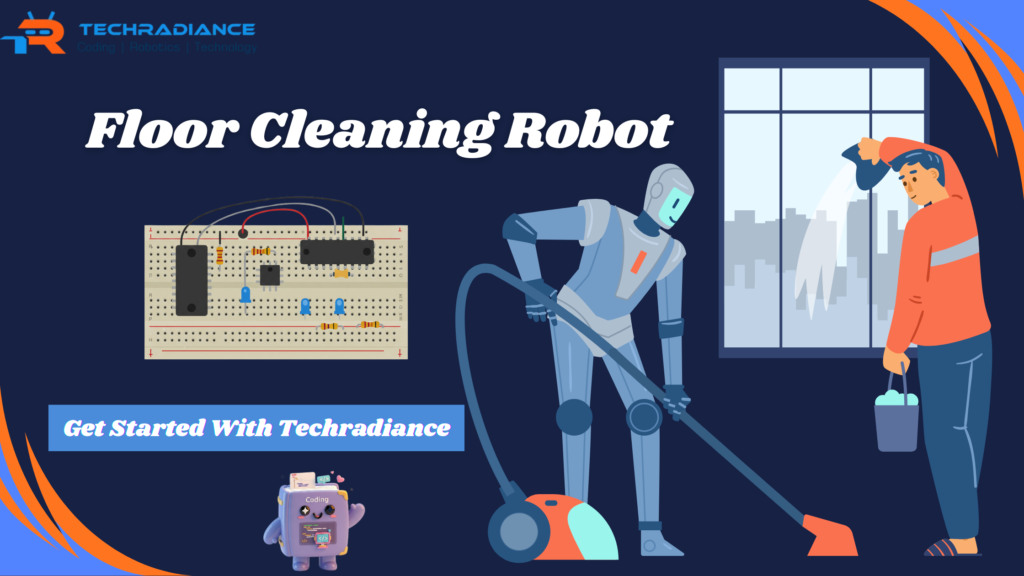 Floor Cleaning Robot for Students | Arduino Automation