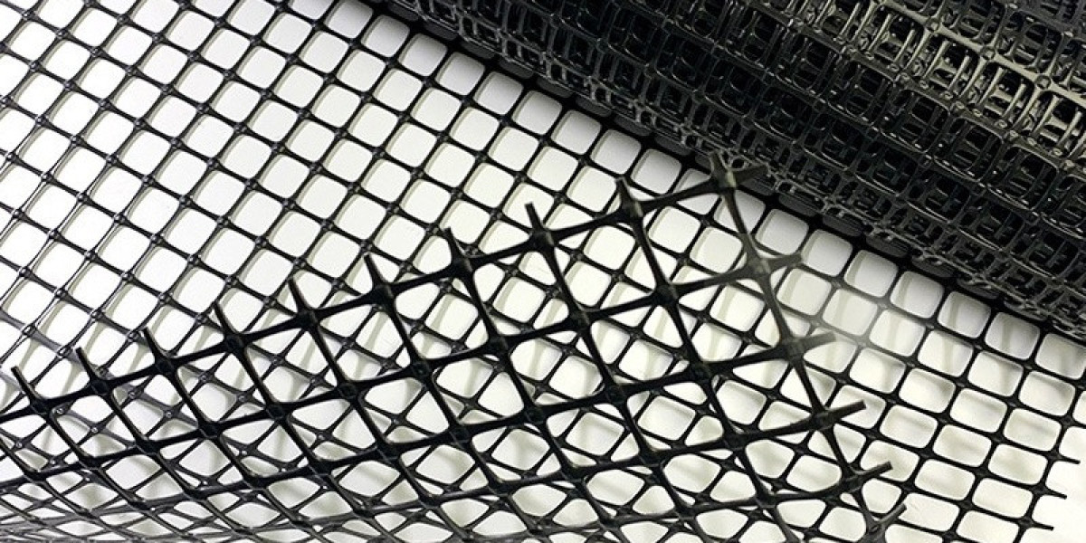 High-Strength Biaxial Geogrid for Soil Stabilization and Base Enhancement