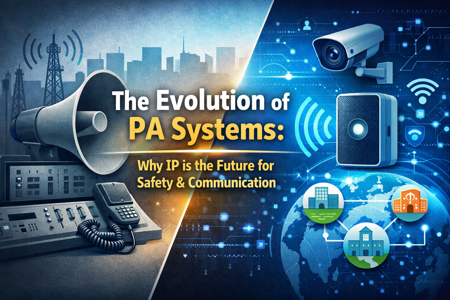 The Evolution of PA Systems: Why IP is the Future for Safety & Communication -