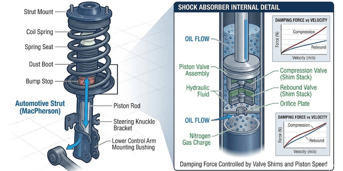 Automotive Strut Market Strengthened by Robust Aftermarket Replacement Demand